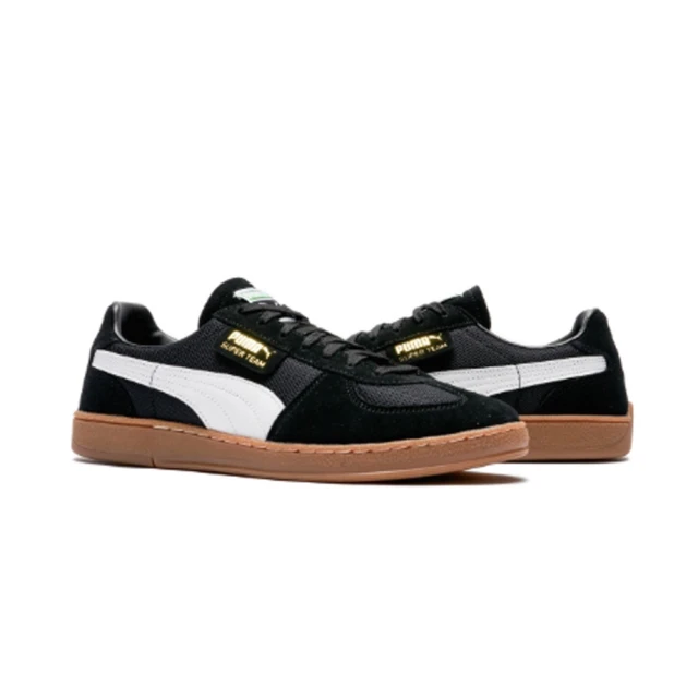 PUMA 休閒鞋 Puma Super Team OG Black 穿搭 舒適 男鞋 黑白 390424-08