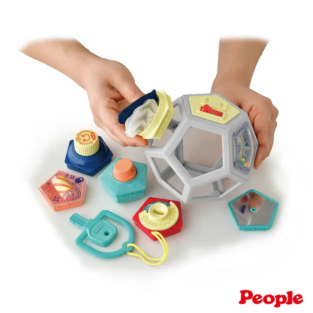 【People】益智趣味洞洞球玩具﹙柔軟﹚(6個月- / 手眼刺激)