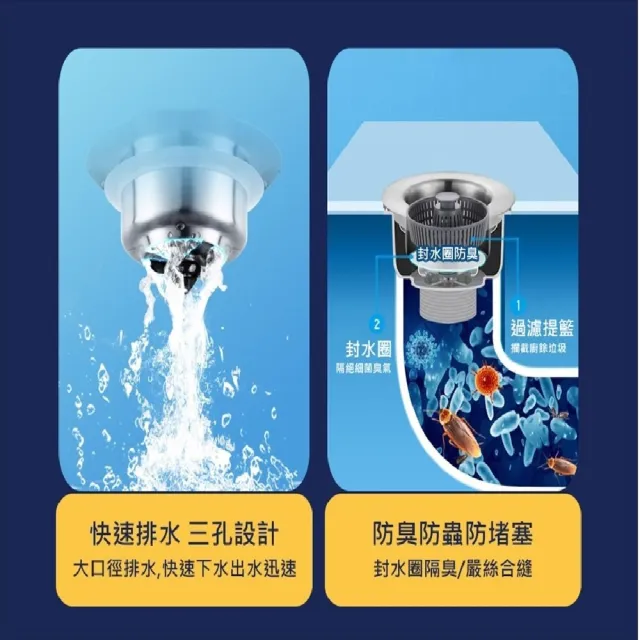 【家適通】限時特價 不銹鋼水槽彈跳過濾芯 11cm(不鏽鋼濾網 排水孔濾網 廚房濾網 水槽過濾網)