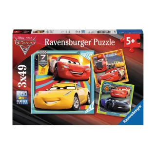 【Ravensburger】維寶拼圖 汽車總動員3 3*49片