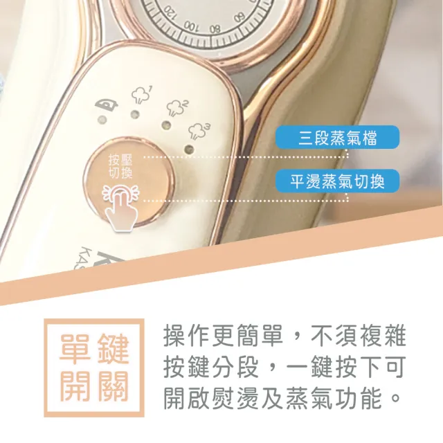 【Kolin 歌林】手持蒸氣掛燙機(KAS-XK6218)