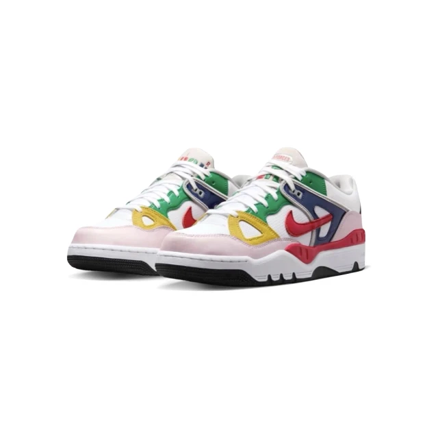 NIKE 耐吉 Nigo x Nike Air Force 3 Low SP 繽紛白 HQ7534-100(AF3 聯名款 休閒鞋 男鞋)