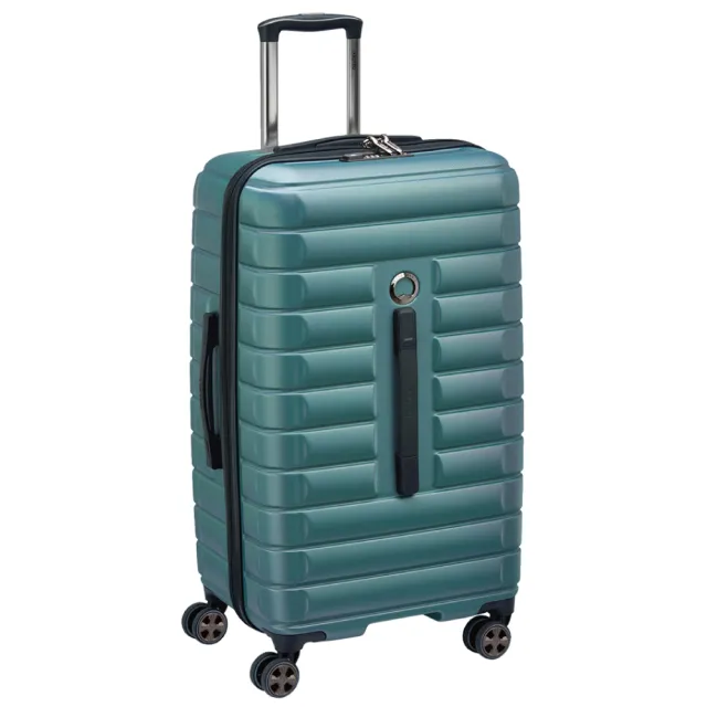 【DELSEY 法國大使】SHADOW 5.0-27吋旅行箱-綠色 00287881803(★萬向雙排靜音輪+把手超重指示器★)