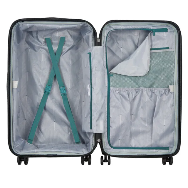 【DELSEY 法國大使】SHADOW 5.0-27吋旅行箱-綠色 00287881803(★萬向雙排靜音輪+把手超重指示器★)
