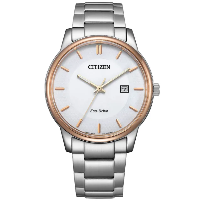 【CITIZEN 星辰】PAIR系列 光動能不鏽鋼時尚對錶/40mm+27.5mm(BM6979-74A+EW2319-71A)