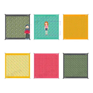 【Lumikenka 露米】秘密花園野餐墊(悠遊戶外)