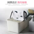 【上手家居】北歐瀝水提沐浴籃(沐浴籃/收納籃/置物籃/手提籃/籃子/浴室收納/手提籃/手提洗澡籃)