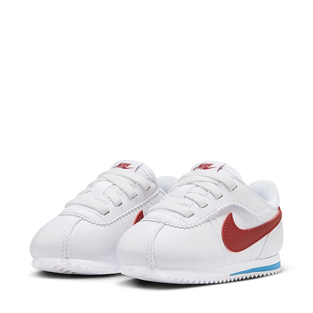 NIKE 耐吉 運動鞋 童鞋 小童 兒童 阿甘鞋 魔鬼氈 KIDS CORTEZ EASYON TDV 白紅 DM0952-115