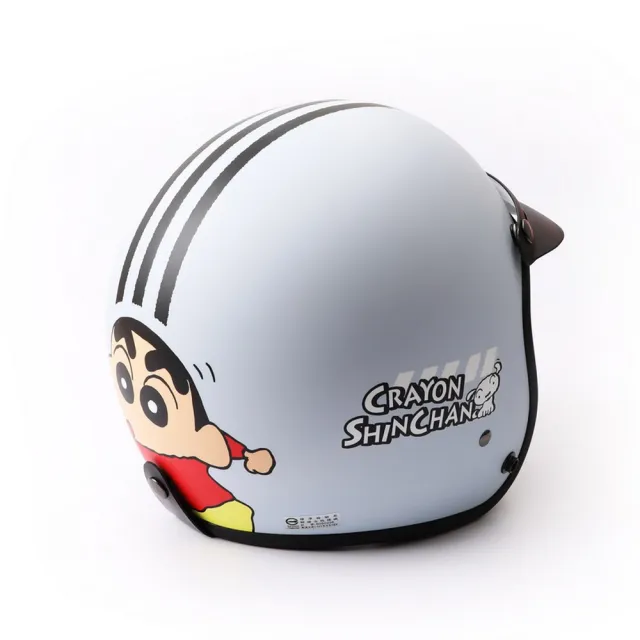 【Norns】史努比&蠟筆小新 安全帽(Snoopy 蠟筆小新 3/4半罩安全帽 機車造型騎士帽 台灣製造)