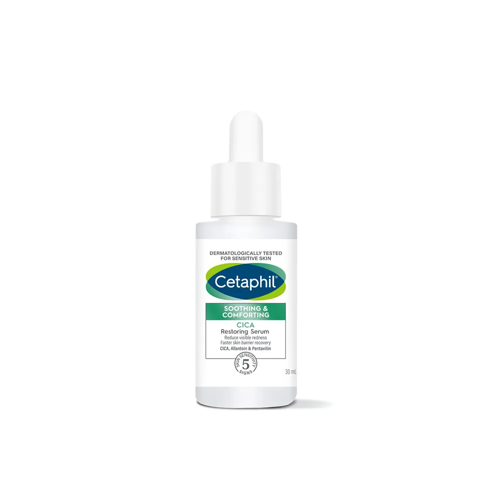 【Cetaphil 舒特膚】官方直營 舒新雪潤B5修護精華 30ml(保濕舒緩/乾癢泛紅/敏弱肌/積雪草/B5/自修精華)