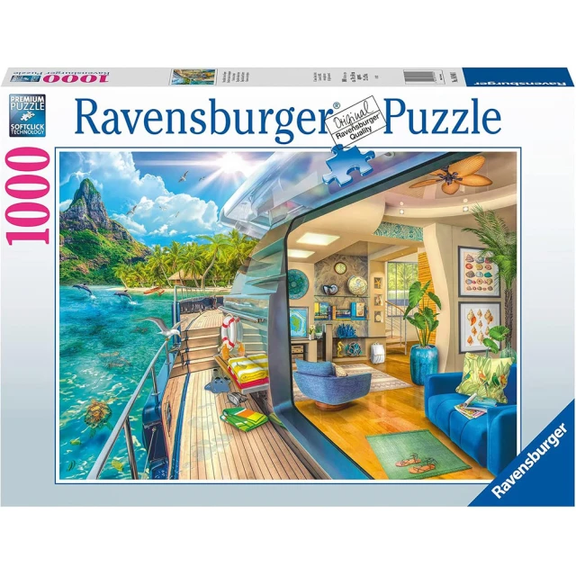 Ravensburger 維寶拼圖 熱帶島嶼度假 1000片