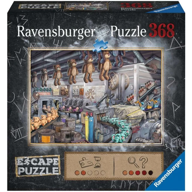 Ravensburger 維寶拼圖 Escape系列玩具工廠 368片