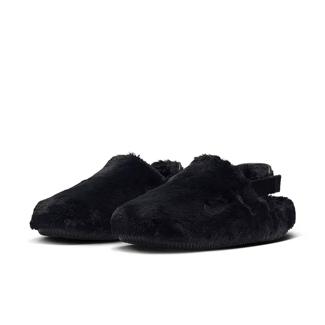 【NIKE 耐吉】拖鞋 涼鞋 女鞋 運動 毛毛拖 W CALM MULE SE 黑 FZ3118-001