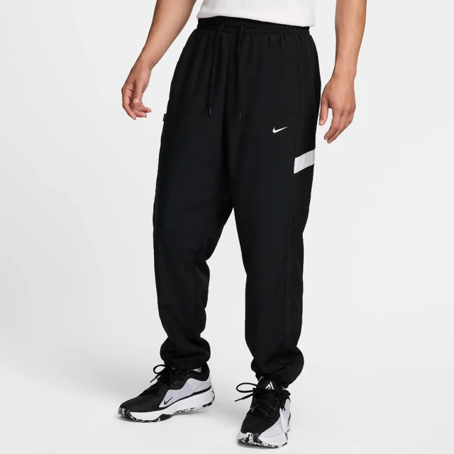 NIKE 耐吉 AS M NK DF WVN ICON PANT STRTF 黑白 縮口 運動褲 長褲 籃球 熱身褲(FZ0251-010 ∞)