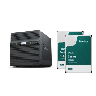 【Synology 群暉科技】搭HAT3300 6TB x2 ★ DS423 4Bay NAS 網路儲存伺服器