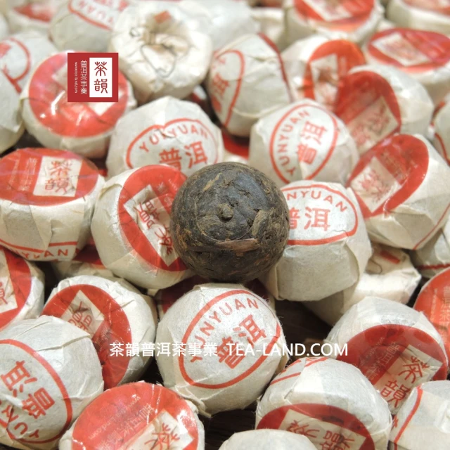 茶韻 普洱茶迷你沱進階款2006年韻遠小熟沱600g量販包 茶葉禮盒(大魚大肉好夥伴.隨時隨地喝好茶)