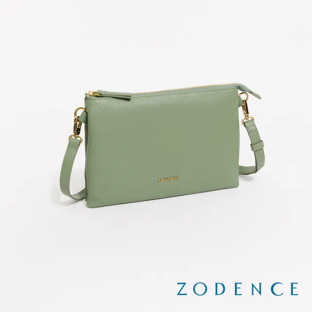 【ZODENCE 佐登司】RIPPO進口真皮雙層斜背包(多色)