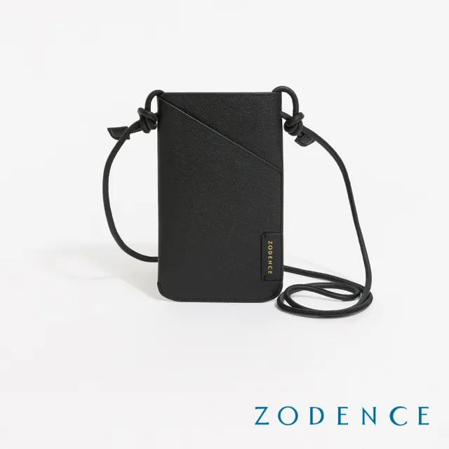 【ZODENCE 佐登司】FOLDIE雙面真皮綁帶手機包(多色/2024新款上市/雙11)