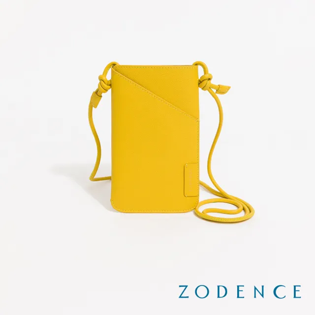 【ZODENCE 佐登司】FOLDIE雙面真皮綁帶手機包(多色/2024新款上市/雙11)