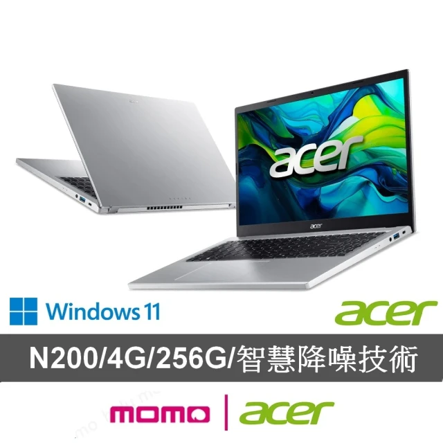 Acer 宏碁 15.6吋N200文書筆電(Aspire/AG15-31P-P916/N200/4G/256G SSD/W11)