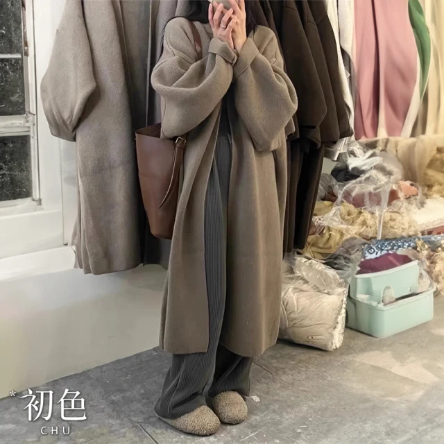 Just Wear 佳葳 休閒口袋針織外套-附帽子(女上衣/