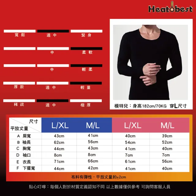 【AREXSPORT】激暖發熱衣 保暖衣 男發熱衣 女發熱衣 兒童發熱衣 發熱纖維(升溫12度 台灣製)