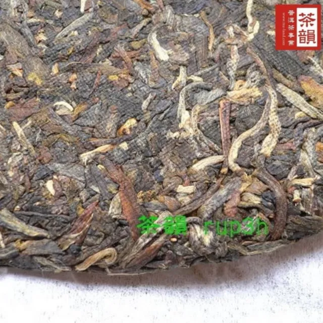 【茶韻】2007年大益7542-701青餅357g/餅 普洱茶 茶葉禮盒(生茶/附收藏盒x1.可提袋)