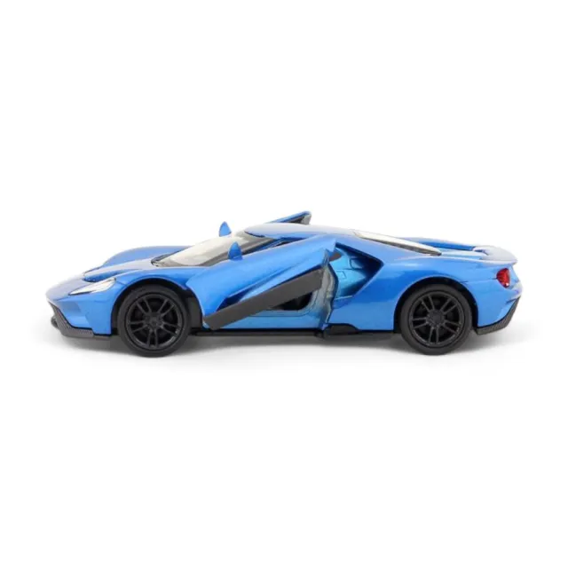 1:36模型車 Ford GT 福特GT 超跑(GT40 賽道狂人 有迴力)