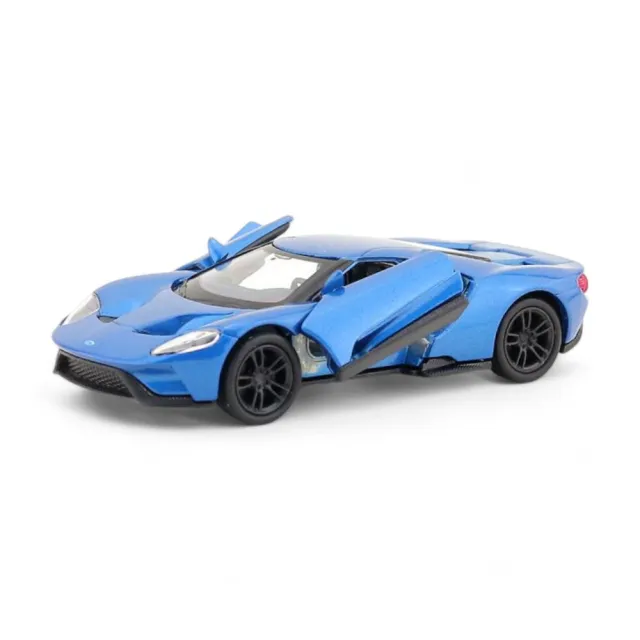 1:36模型車 Ford GT 福特GT 超跑(GT40 賽道狂人 有迴力)