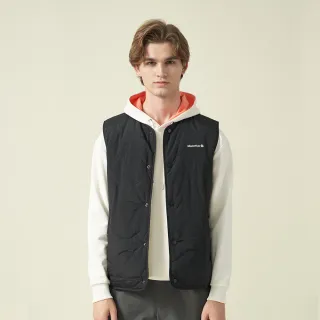 【ELLE ACTIVE】男款 舒適雙面穿背心-黑色(EA24A2M6001#99)