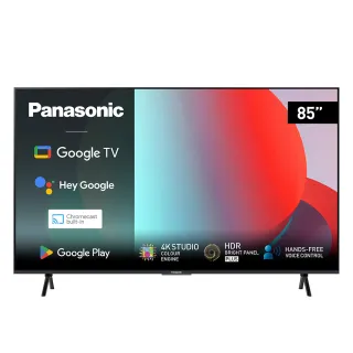 【Panasonic 國際牌】85型4K HDR Google 智慧顯示器 不含視訊盒(TN-85W80AGT)