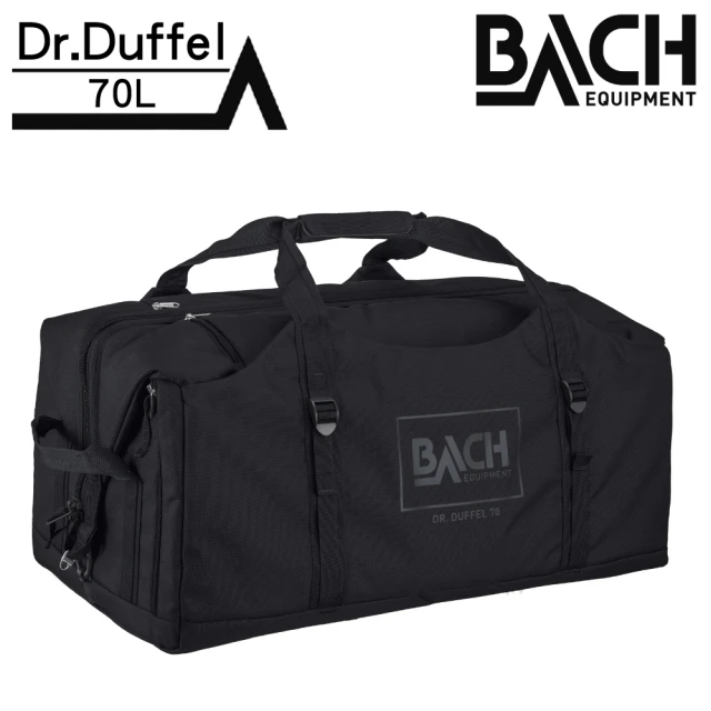 BACH 旅行袋 70L 黑色 Dr.Duffel 70 281355(後背包 行李袋 旅行包 行李包 可託運)