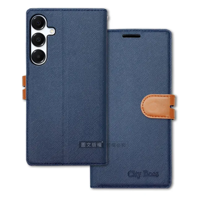 【CITY都會風】三星 Galaxy A16 5G 插卡立架磁力手機皮套 有吊飾孔