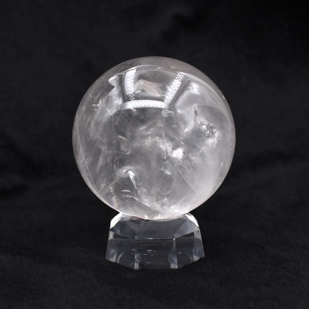 【鑫運來】◎白水晶球擺件(500-600g)