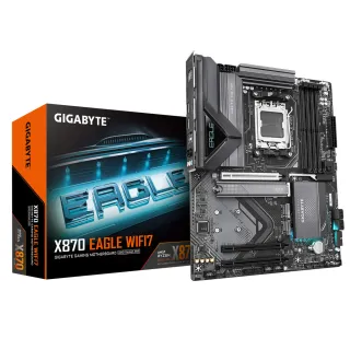 【GIGABYTE 技嘉】X870 EAGLE WIFI7 DDR5 主機板+AMD R5 9600X代理盒裝 6核 12緒 中央處理器(M+C組合)