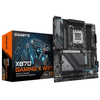 【GIGABYTE 技嘉】X870 GAMING X WIFI7 DDR5 主機板+AMD R5 9600X代理盒裝 6核 12緒 中央處理器(M+C組合)
