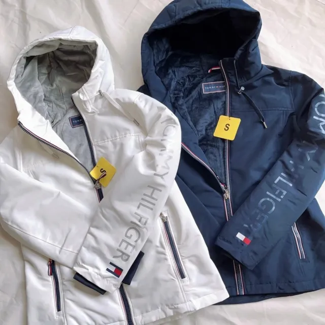 【Tommy Hilfiger】雙11 女款 風衣外套 衝鋒外套 防風外套 防風 防潑水 內裡厚絨毛 厚款 秋冬必備