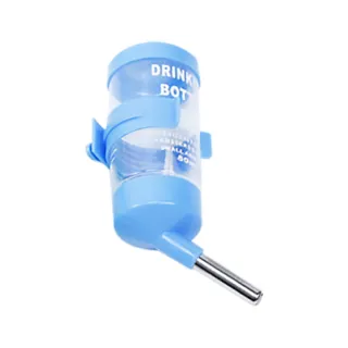 【寵物幫】懸掛籠式寵物滾珠自動飲水器-80ml(貓咪狗狗 喝水器 餵食器 飲水機 餵水器 寵物水壺 寵物水杯)