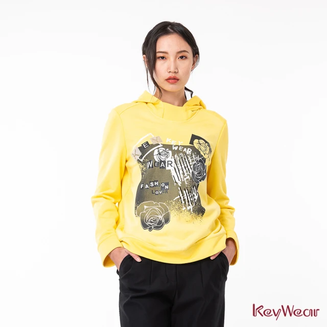 KeyWear 奇威名品 亮片紗特殊織法針織毛衣優惠推薦