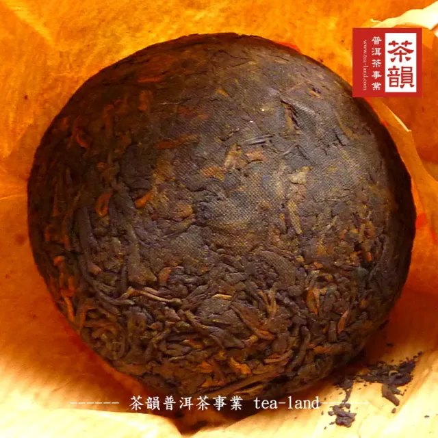 【茶韻】普洱茶2003年下關茶廠銷法熟沱茶100g/沱 X2 收藏組 茶葉禮盒(熟茶/附原廠收藏盒x2)(中秋禮盒)