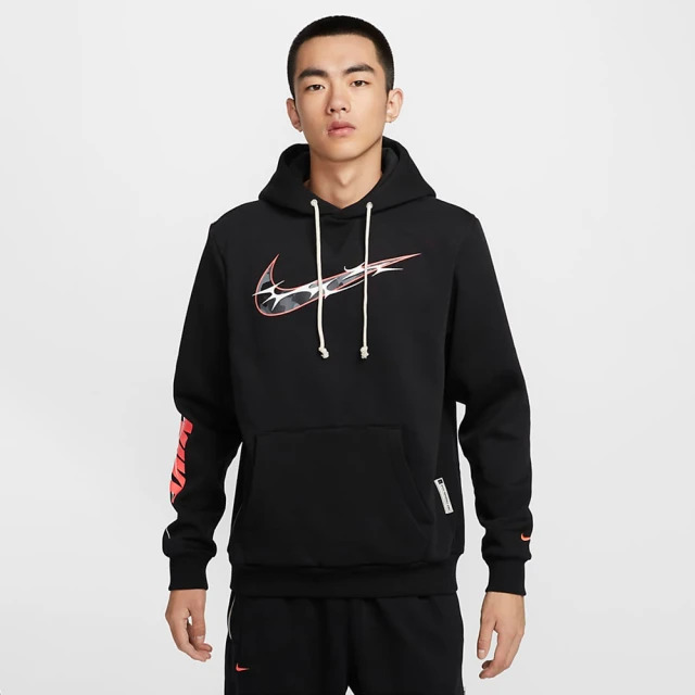 NIKE 耐吉 長袖上衣 男款 帽T 運動 加絨 AS M NK TF SI PO HD GCEL 黑 HQ4746-010