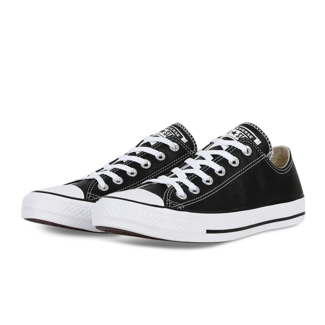 CONVERSE 休閒鞋 男鞋 女鞋 帆布鞋 運動 低筒 皮革 CT OX BLACK 黑 132174C