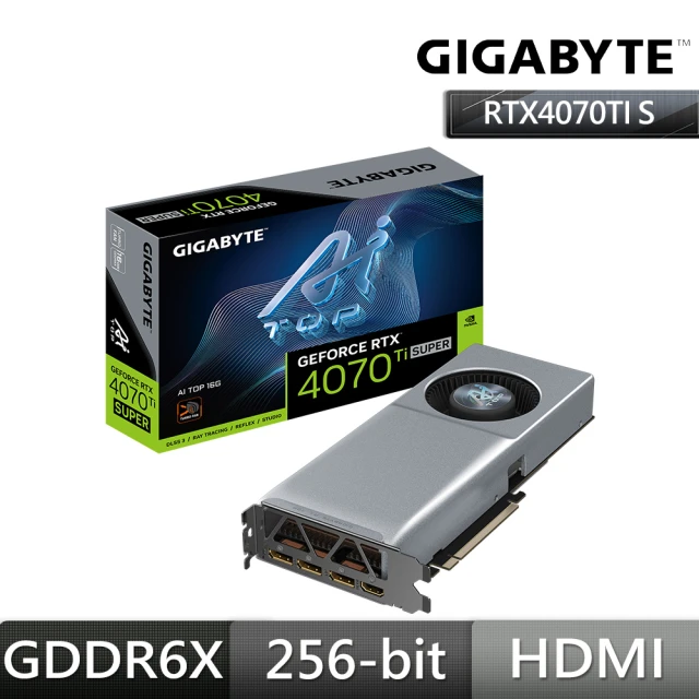 GIGABYTE 技嘉 RTX4070Ti SUPER AI TOP 16G 顯示卡+技嘉 GP-UD1000GM(V+P組合包)