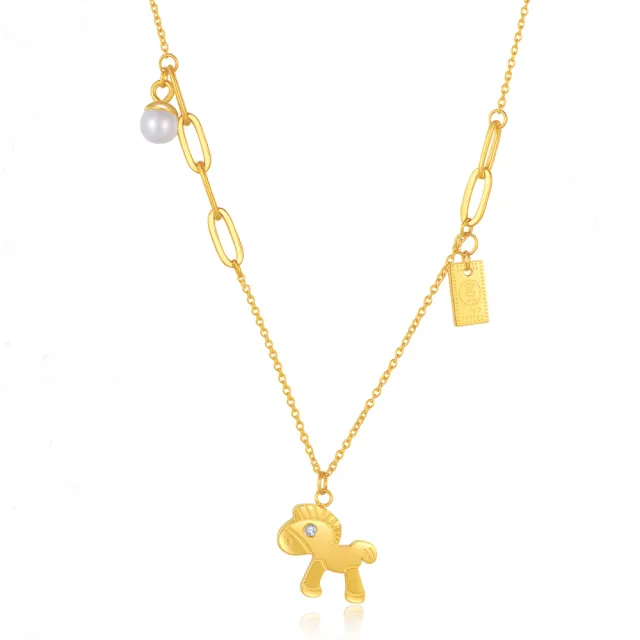 【義大利C&C】鑽五代馬上有錢項鍊