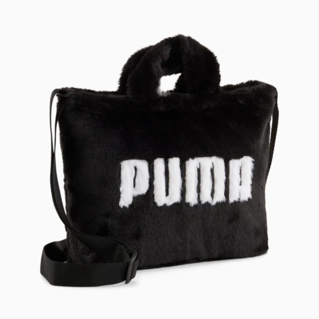 PUMA 側背包 斜背包 小包 運動包 托特包 Core Fur Mini 黑 09065701