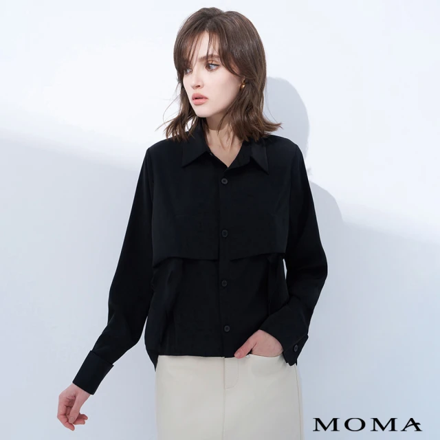 MOMA 剪裁設計感襯衫(兩色)