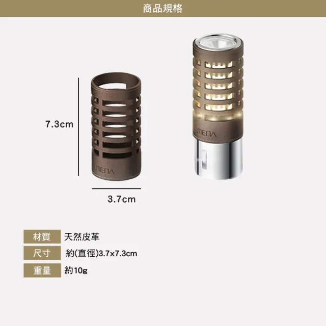 【N9】LUMENA M3專用皮套(皮革燈套 M3燈套 燈套 燈具配件 露營 逐露天下)