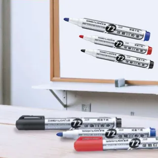 【SIMBALION 雄獅文具】WB-801 72H不乾白板筆(辦公 學生 開學 文具 學校)