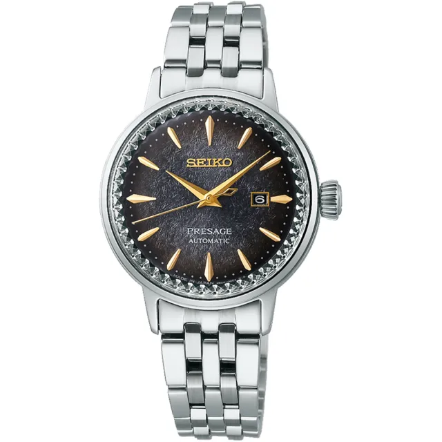 【SEIKO 精工】PRESAGE 限量調酒師 東京之夜機械錶-30.3mm 送禮 禮物(2R05-00C0D/SRE015J1)