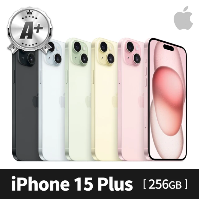 Apple A+ 級福利品 iPhone 15 Plus 256G(6.7吋)